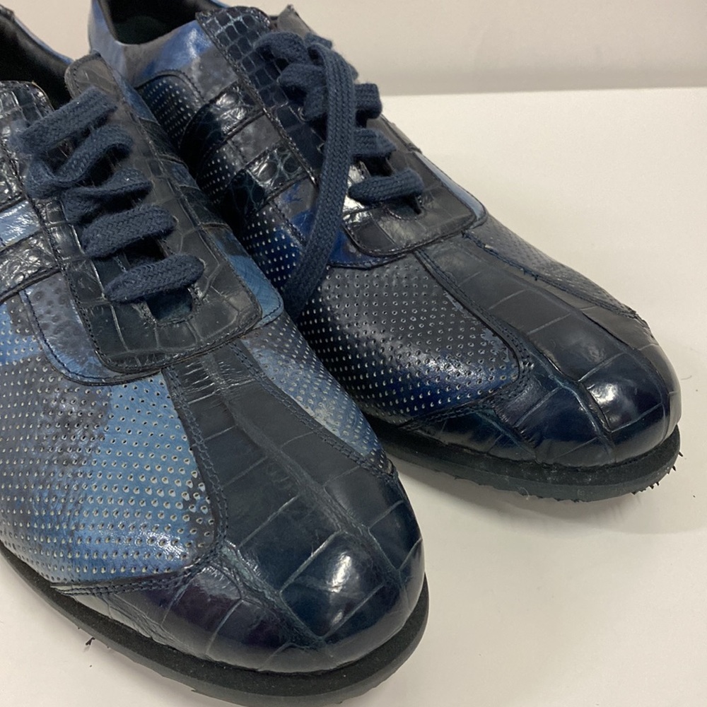 CAPORICCI real alligator sneakers size 8 - Picture 5 of 6